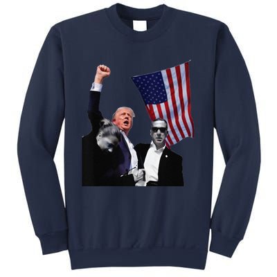 Trump Defiant Victory July 13th 2024 Rise Up America Sweatshirt