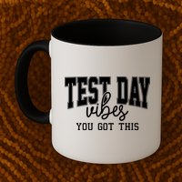 Test Day Vibes You Got This Mug