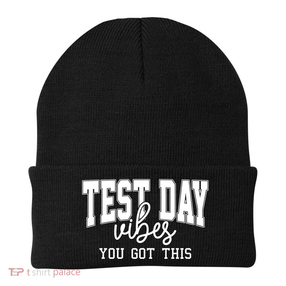 Test Day Vibes You Got This Knit Cap Winter Beanie