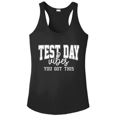Test Day Vibes You Got This Ladies PosiCharge Competitor Racerback Tank