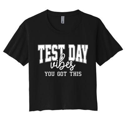 Test Day Vibes You Got This Crop Top