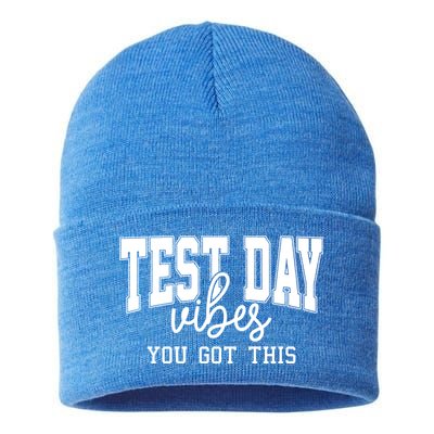 Test Day Vibes You Got This Sustainable Knit Beanie