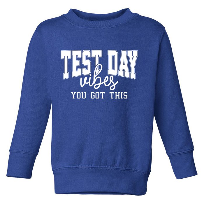 Test Day Vibes You Got This Toddler Sweatshirt