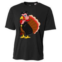 Turkey Dracula Vampire Costume for Thanksgiving Fans Cooling Performance Crew T-Shirt