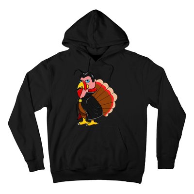 Turkey Dracula Vampire Costume for Thanksgiving Fans Hoodie