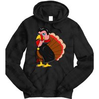 Turkey Dracula Vampire Costume for Thanksgiving Fans Tie Dye Hoodie