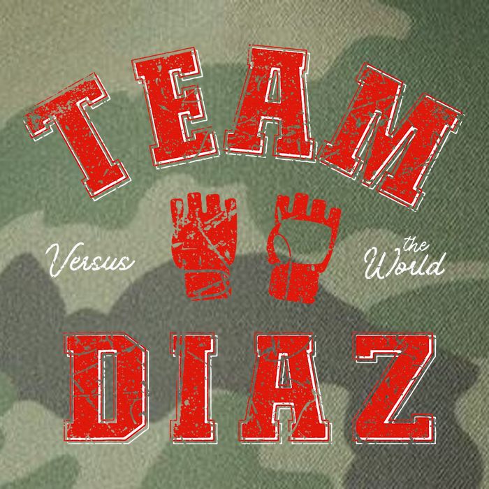 Team Diaz Vs The World Family Last Name Fighter Legacy Tie Dye Trucker Hat