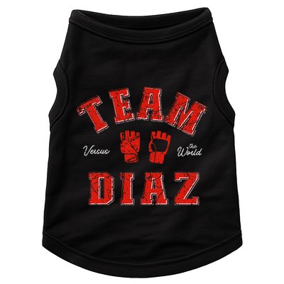 Team Diaz Vs The World Family Last Name Fighter Doggie Tank