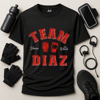 Team Diaz Vs The World Family Last Name Fighter Performance Shirt