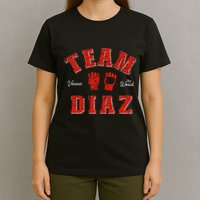 Team Diaz Vs The World Family Last Name Fighter T-Shirt