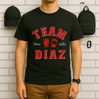 Team Diaz Vs The World Family Last Name Fighter T-Shirt
