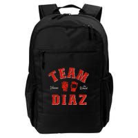 Team Diaz Vs The World Family Last Name Fighter Backpack