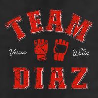 Team Diaz Vs The World Family Last Name Fighter Adult Drive Performance Visor