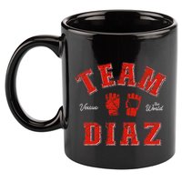 Team Diaz Vs The World Family Last Name Fighter 11oz C Handle Ceramic Mug