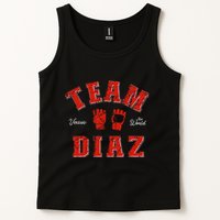 Team Diaz Vs The World Family Last Name Fighter Tank Top