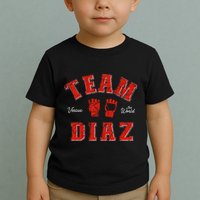 Team Diaz Vs The World Family Last Name Fighter Toddler T-Shirt