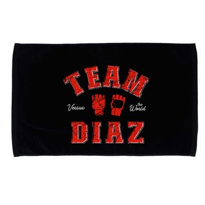 Team Diaz Vs The World Family Last Name Fighter Microfiber Hand Towel