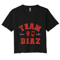 Team Diaz Vs The World Family Last Name Fighter Crop Top