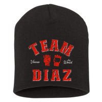 Team Diaz Vs The World Family Last Name Fighter Short Acrylic Beanie
