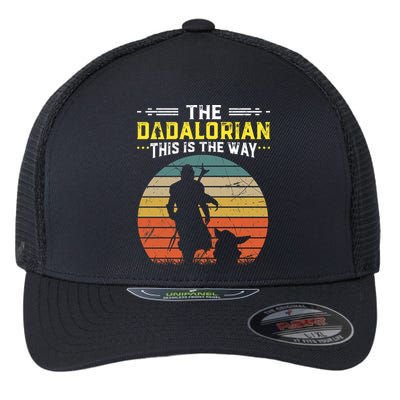 The Dadalorian Vintage This Is The Way Flexfit Unipanel Trucker Cap
