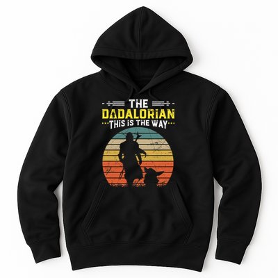 The Dadalorian Vintage This Is The Way Hoodie