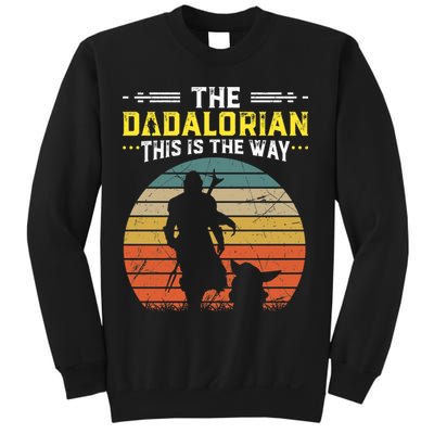 The Dadalorian Vintage This Is The Way Sweatshirt