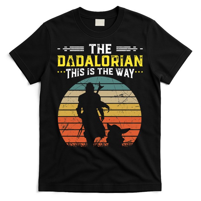 The Dadalorian Vintage This Is The Way T-Shirt