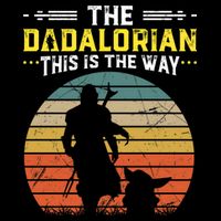 The Dadalorian Vintage This Is The Way T-Shirt