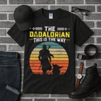 The Dadalorian Vintage This Is The Way Tall T-Shirt