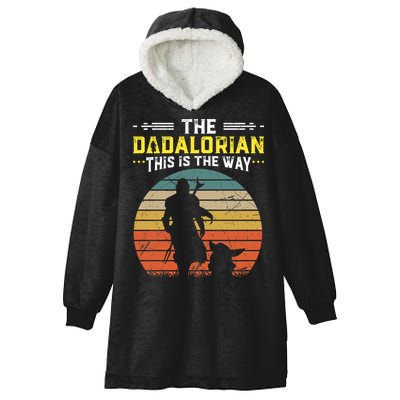 The Dadalorian Vintage This Is The Way Hooded Wearable Blanket