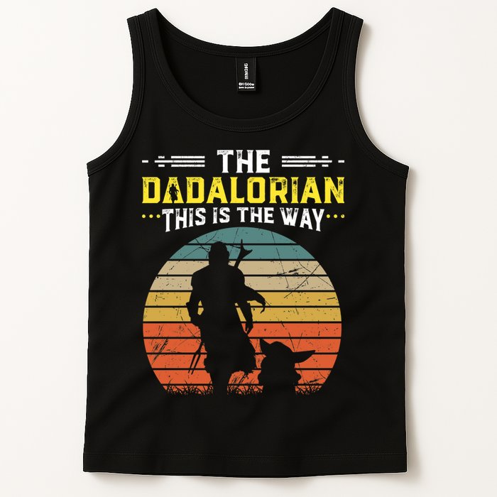 The Dadalorian Vintage This Is The Way Tank Top