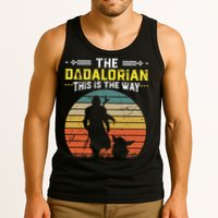 The Dadalorian Vintage This Is The Way Tank Top