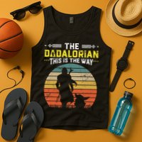 The Dadalorian Vintage This Is The Way Tank Top