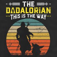 The Dadalorian Vintage This Is The Way Golf Towel