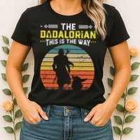 The Dadalorian Vintage This Is The Way Womens T-Shirt
