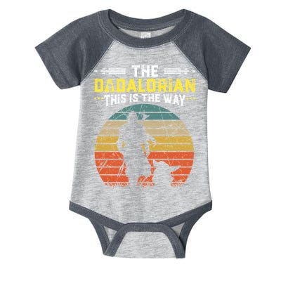 The Dadalorian Vintage This Is The Way Infant Baby Jersey Bodysuit