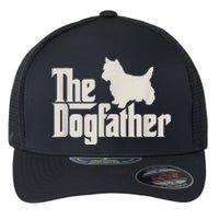 The Dogfather West Highland White Terrier Dog Daddy Dogs Flexfit Unipanel Trucker Cap