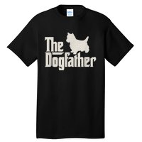 The Dogfather West Highland White Terrier Dog Daddy Dogs Tall T-Shirt