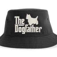 The Dogfather West Highland White Terrier Dog Daddy Dogs Sustainable Bucket Hat