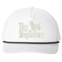 The Dogfather West Highland White Terrier Dog Daddy Dogs Snapback Five-Panel Rope Hat