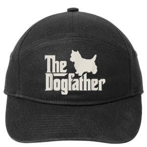 The Dogfather West Highland White Terrier Dog Daddy Dogs 7-Panel Snapback Hat