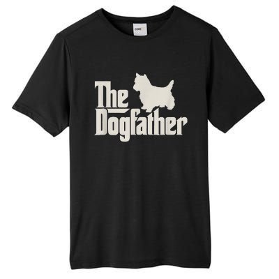 The Dogfather West Highland White Terrier Dog Daddy Dogs Tall Fusion ChromaSoft Performance T-Shirt