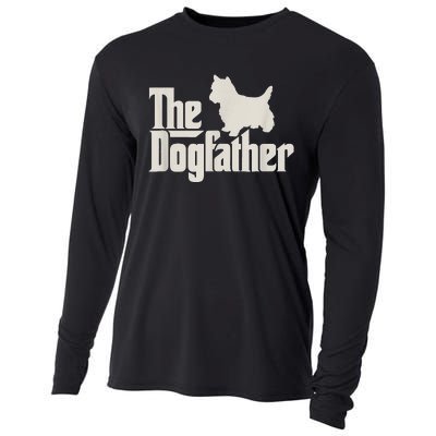 The Dogfather West Highland White Terrier Dog Daddy Dogs Cooling Performance Long Sleeve Crew