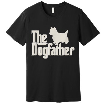 The Dogfather West Highland White Terrier Dog Daddy Dogs Premium T-Shirt