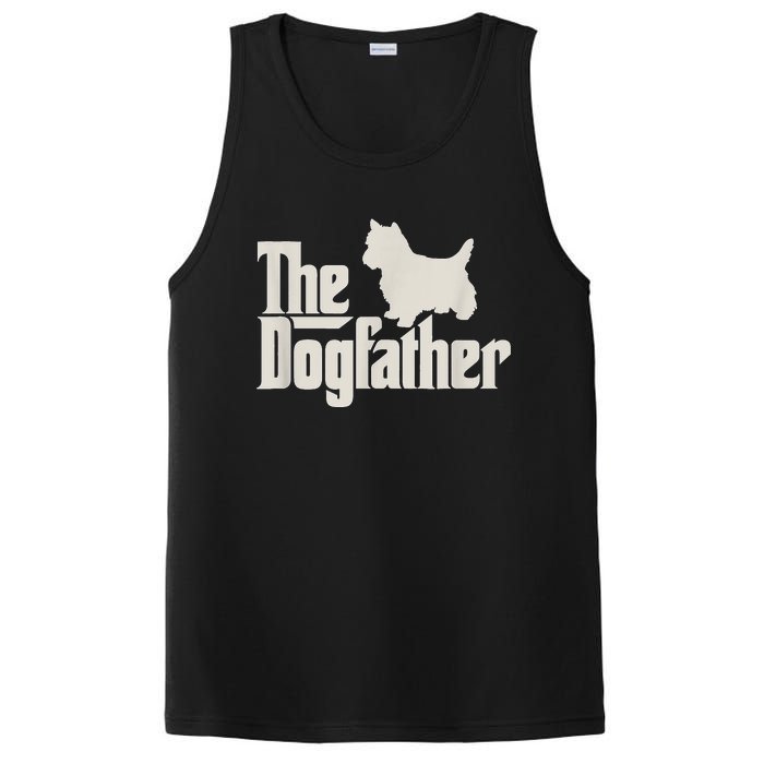 The Dogfather West Highland White Terrier Dog Daddy Dogs PosiCharge Competitor Tank