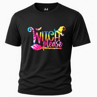 Tie Dye Witch Please Halloween Witch Vibes Witchy Gift Performance Shirt
