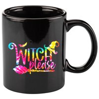 Tie Dye Witch Please Halloween Witch Vibes Witchy Gift 11oz C Handle Ceramic Mug