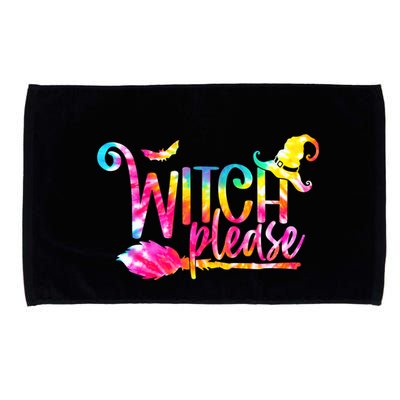 Tie Dye Witch Please Halloween Witch Vibes Witchy Gift Microfiber Hand Towel