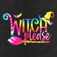 Tie Dye Witch Please Halloween Witch Vibes Witchy Gift Microfiber Hand Towel