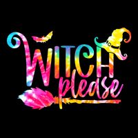 Tie Dye Witch Please Halloween Witch Vibes Witchy Gift Wool Snapback Cap